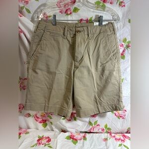 American Eagle Outfitters Tan Flat Front Shorts